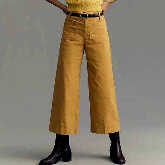 Anthropologie Colette Wide Leg Pants 31 Tall - Picture 2 of 5